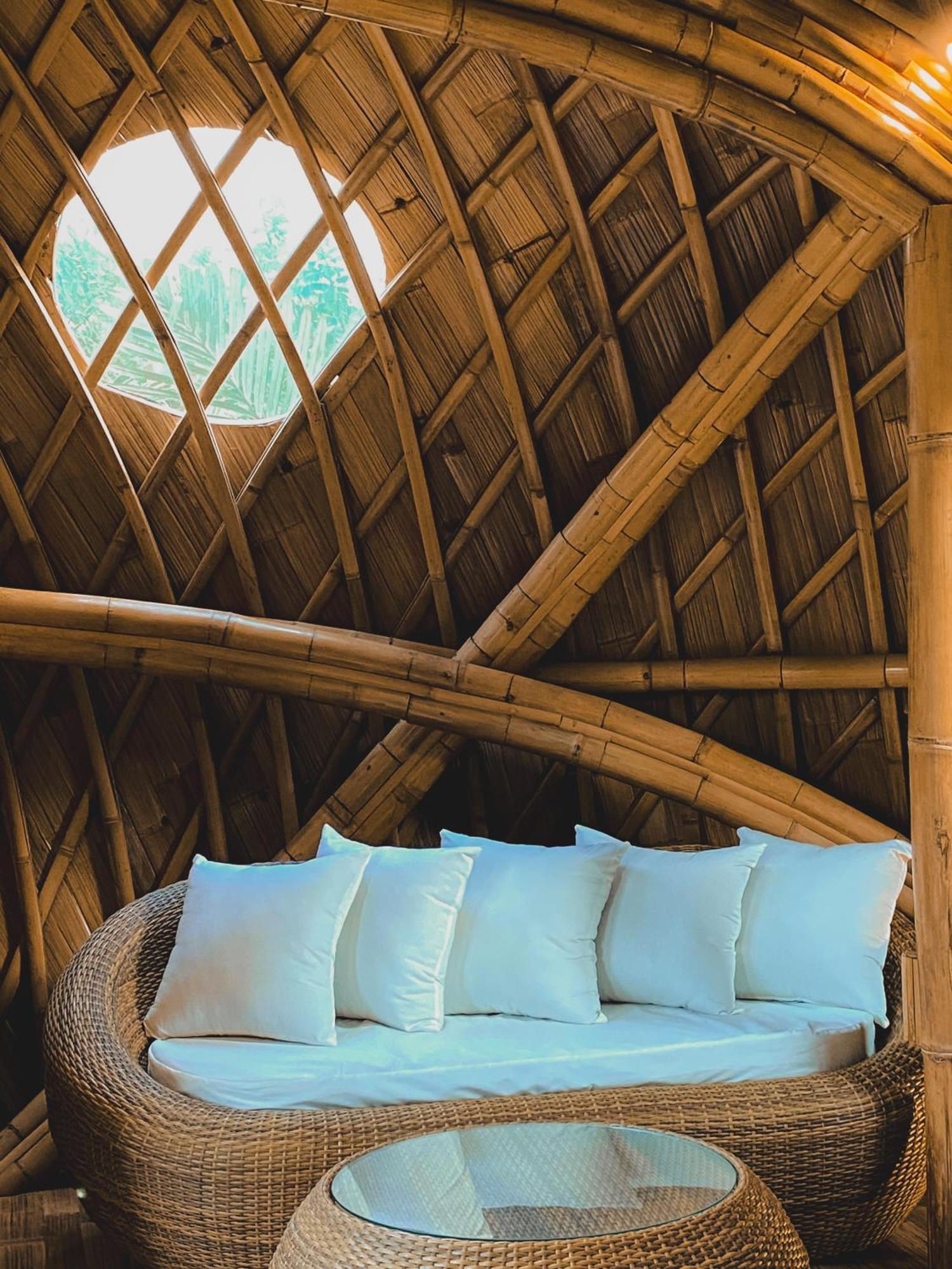 Villa Alamvaya Bali Bamboo House à Sidemen  Extérieur photo