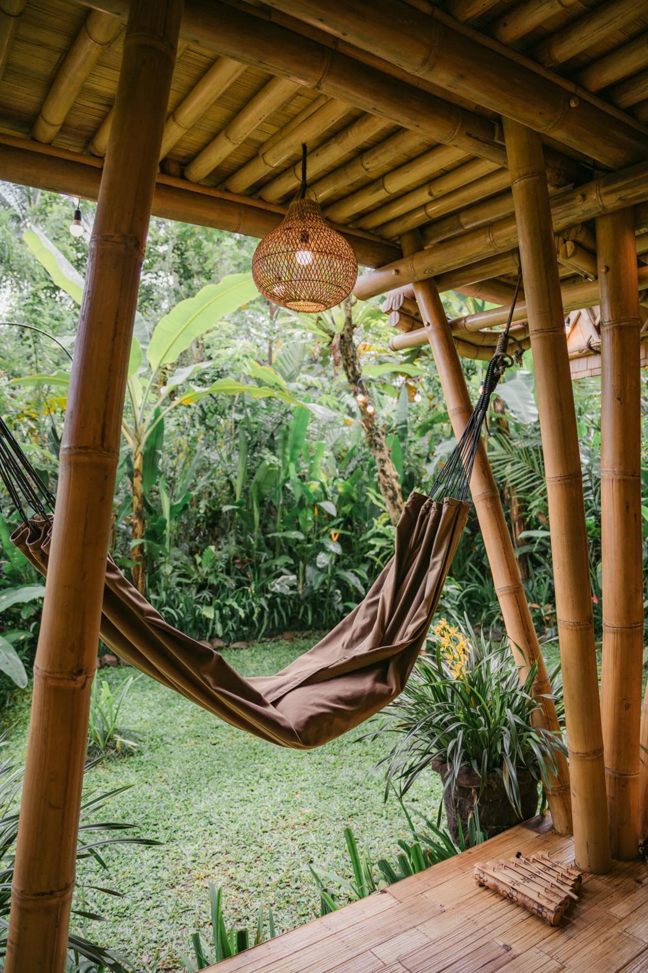 Villa Alamvaya Bali Bamboo House à Sidemen  Extérieur photo