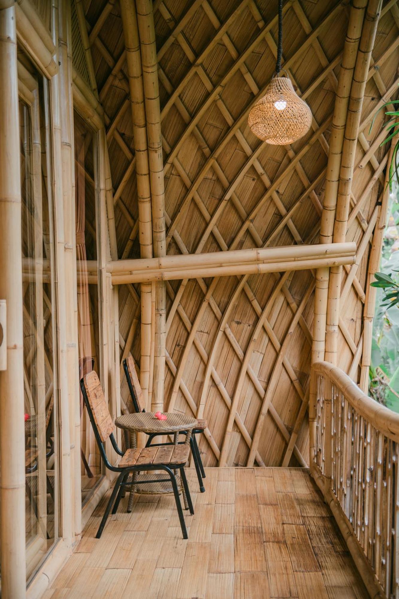 Villa Alamvaya Bali Bamboo House à Sidemen  Extérieur photo