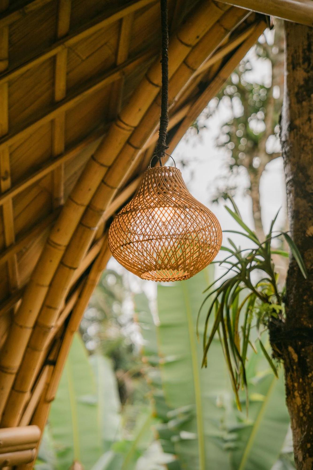 Villa Alamvaya Bali Bamboo House à Sidemen  Extérieur photo