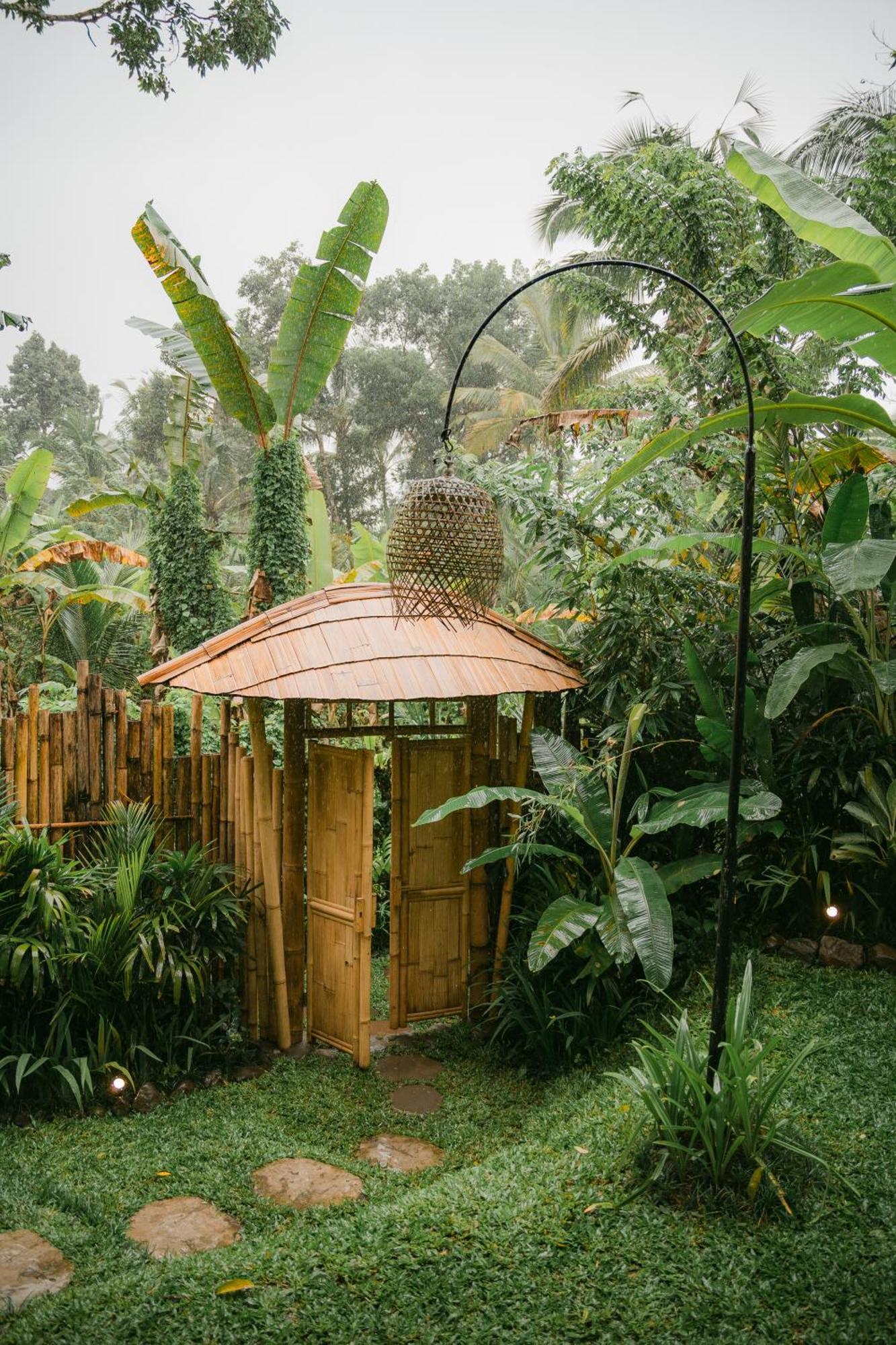Villa Alamvaya Bali Bamboo House à Sidemen  Extérieur photo