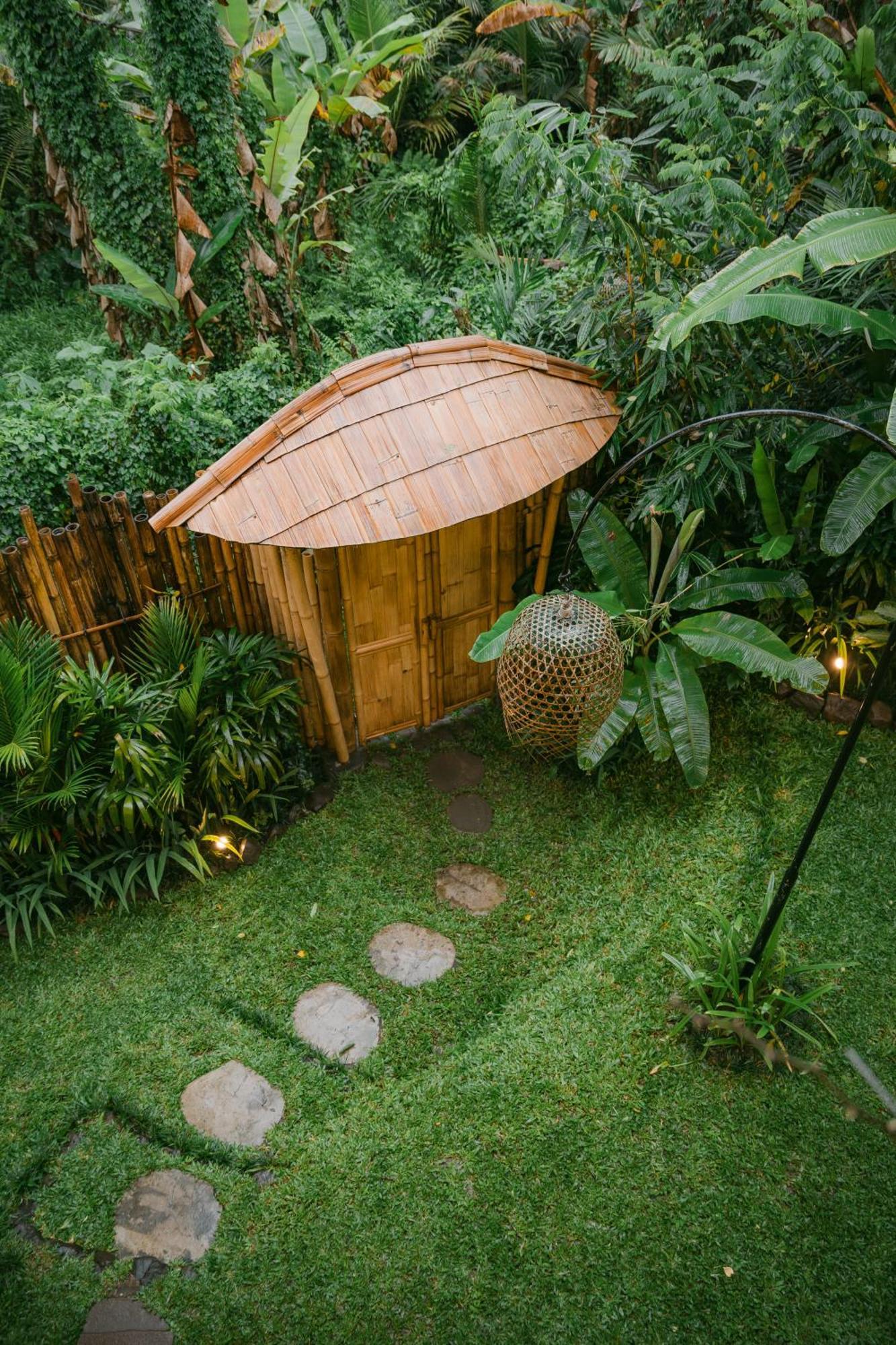 Villa Alamvaya Bali Bamboo House à Sidemen  Extérieur photo