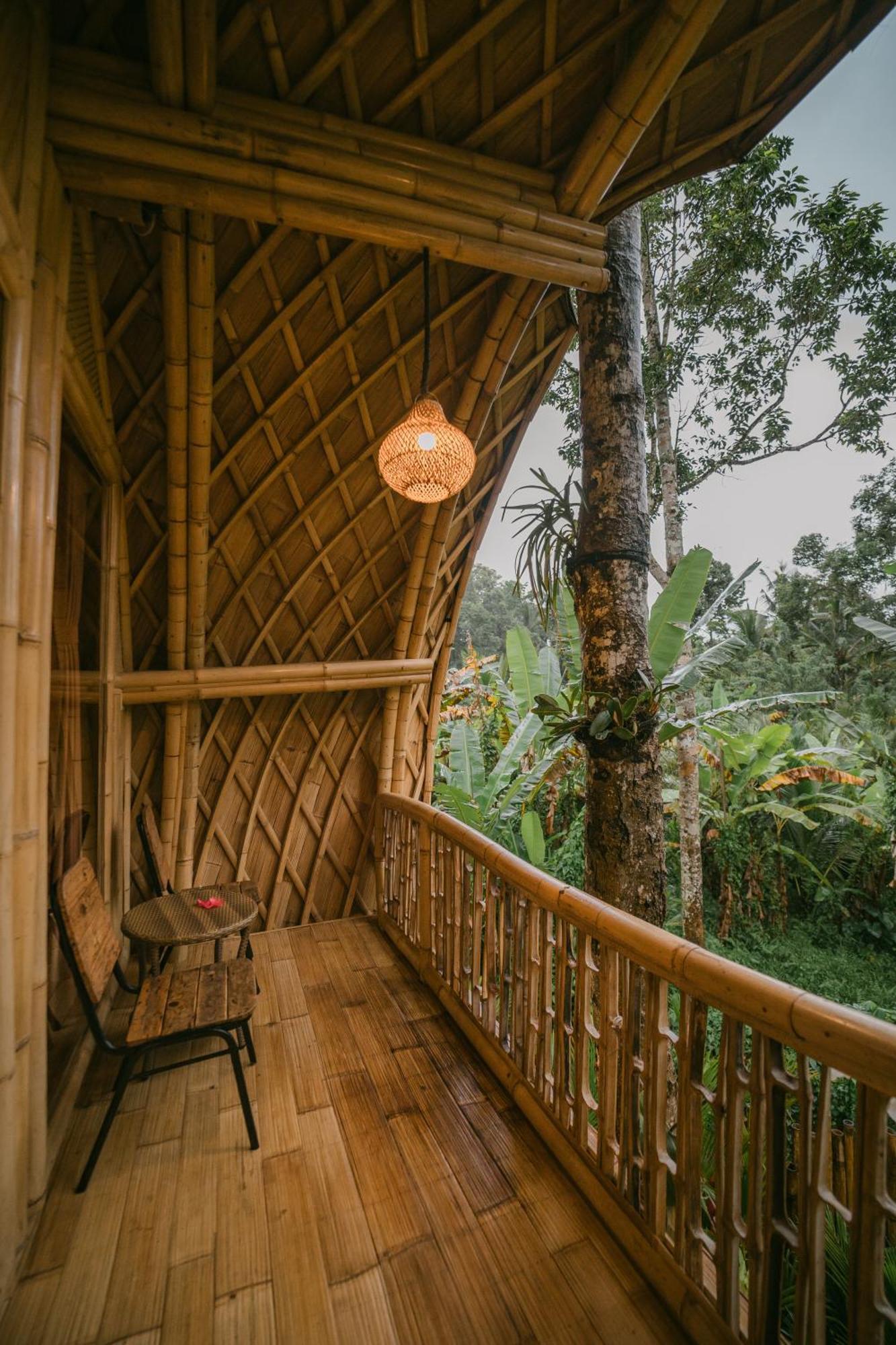 Villa Alamvaya Bali Bamboo House à Sidemen  Extérieur photo