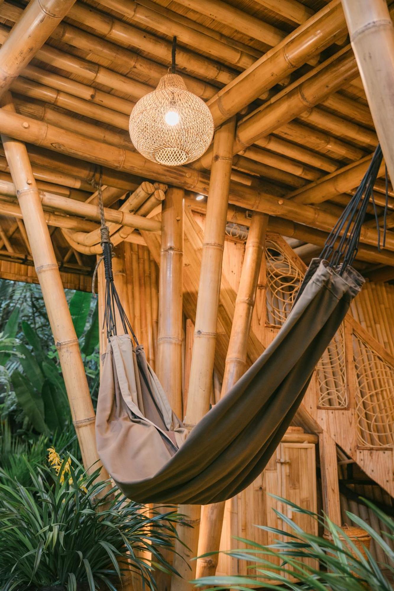 Villa Alamvaya Bali Bamboo House à Sidemen  Extérieur photo