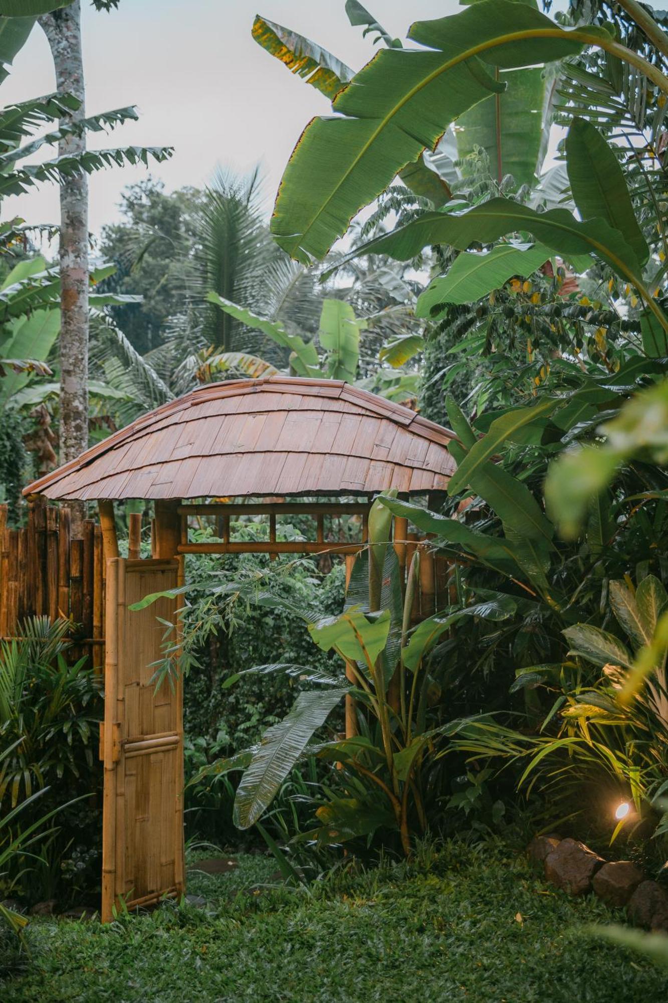 Villa Alamvaya Bali Bamboo House à Sidemen  Extérieur photo