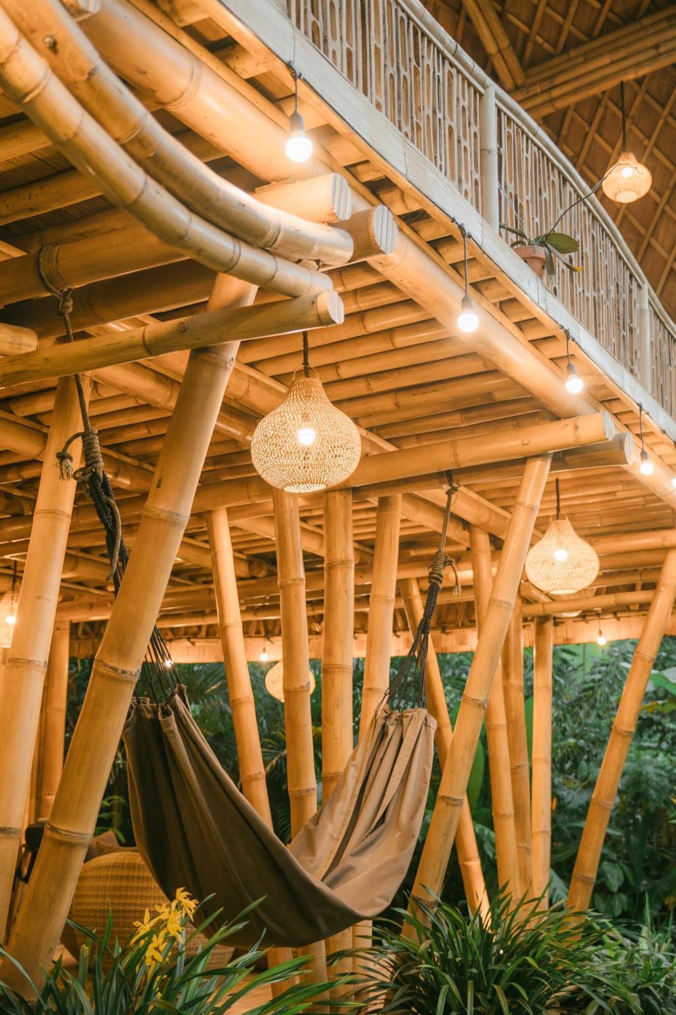 Villa Alamvaya Bali Bamboo House à Sidemen  Extérieur photo